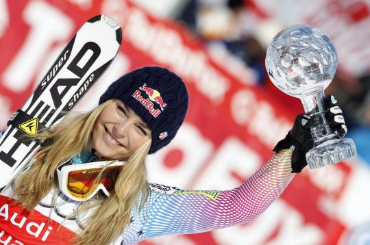 Lindsey Vonn, bintang ski cantik ini gagal tampil di Olimpiade