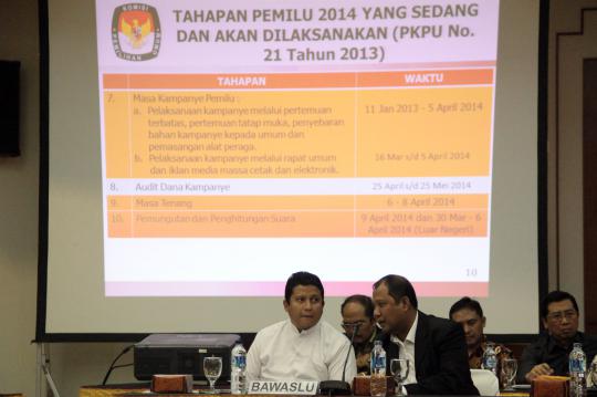 Ketua KPU pimpin rapat koordinasi tahapan kegiatan Pemilu 2014