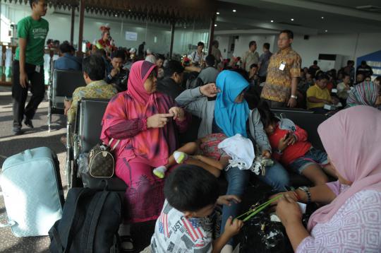 Penerbangan perdana Citilink di Bandara Halim Perdanakusuma