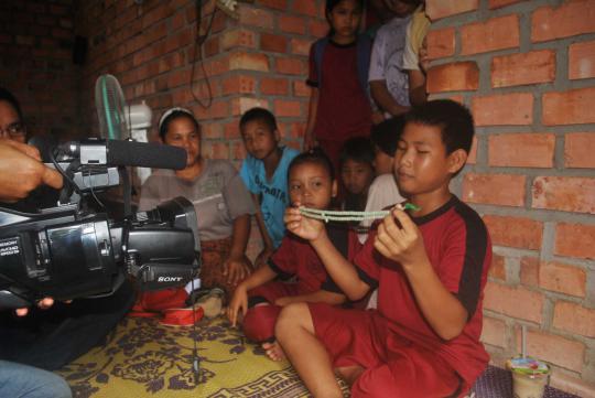 Ini Upik, dukun cilik mirip Ponari dari Muara Enim