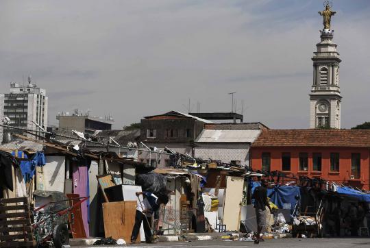 Menelusuri kerasnya kehidupan para pecandu kokain di Brasil