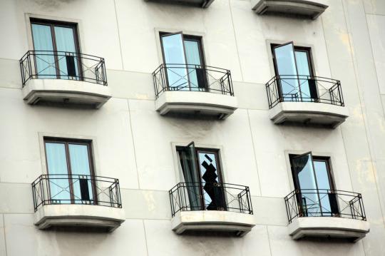 Ini Hotel Kaisar di Duren Tiga yang terbakar