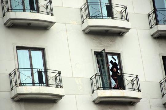 Ini Hotel Kaisar di Duren Tiga yang terbakar