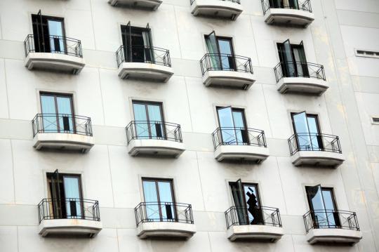 Ini Hotel Kaisar di Duren Tiga yang terbakar