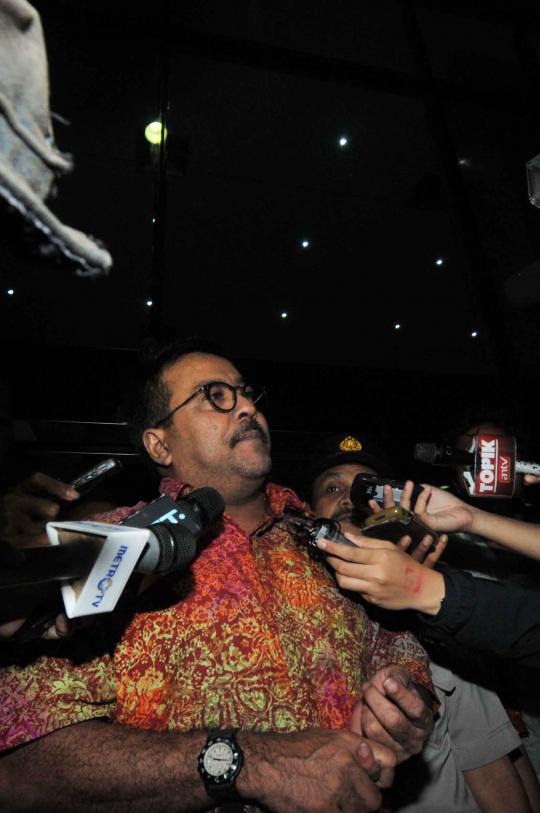 Rano Karno usai diperiksa KPK terkait sengketa Pilkada Banten