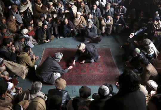 Menyaksikan serunya sabung burung puyuh di Afghanistan