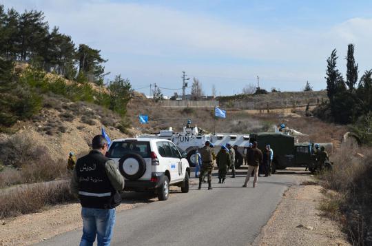 Pasukan Garuda temukan benda aneh di perbatasan Israel-Lebanon