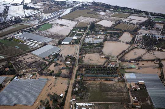 Banjir bandang sapu tenggara Prancis, 2 warga tewas