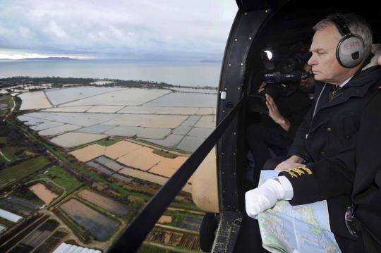 Banjir bandang sapu tenggara Prancis, 2 warga tewas