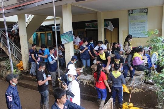 Ini kondisi Puskesmas Wawonasa pasca terjangan banjir bandang