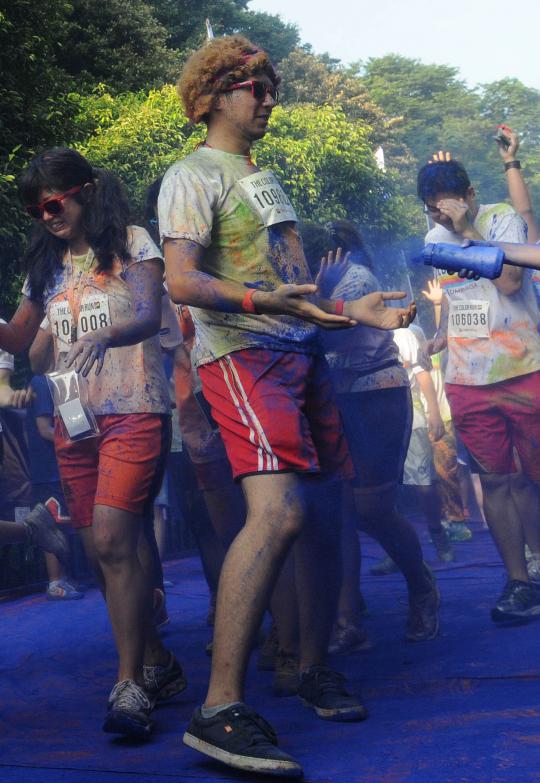 Serunya Festival Color Run di Senayan