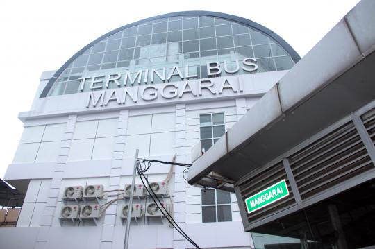 Melihat kondisi Terminal Manggarai saat direvitalisasi