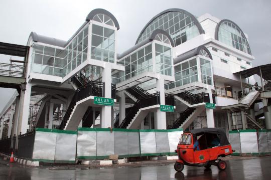 Melihat kondisi Terminal Manggarai saat direvitalisasi