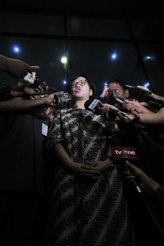 Emosional Karen Agustiawan saat Pertamina disebut 'sapi perah'