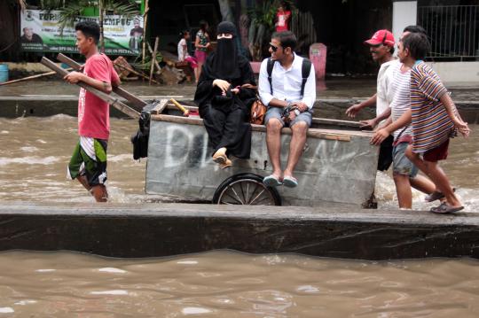 Banjir di Gunung Sahari jadi 