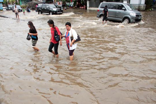 Banjir di Gunung Sahari jadi 