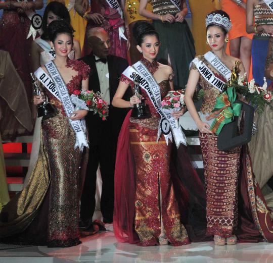 Elvira Devinamira raih mahkota Puteri Indonesia 2014