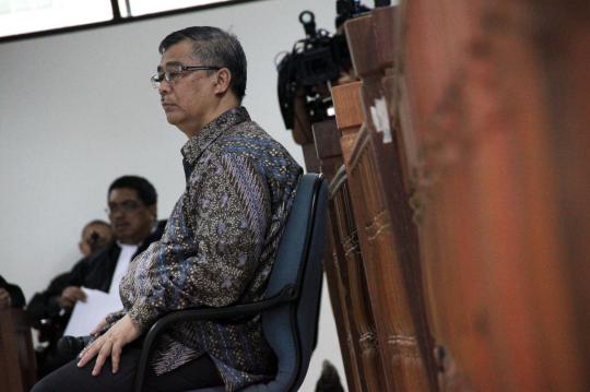 Bersaksi di sidang Pilkada Gunung Mas, Akil menolak dikonfrontir