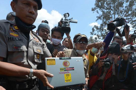 Tim SAR temukan barang Rizal, jurnalis yang tewas di Sinabung