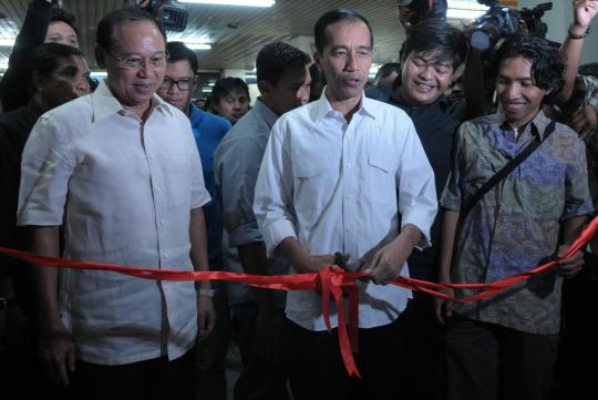 Foto Jokowi Buka Pameran Foto Di Taman Ismail Marzuki