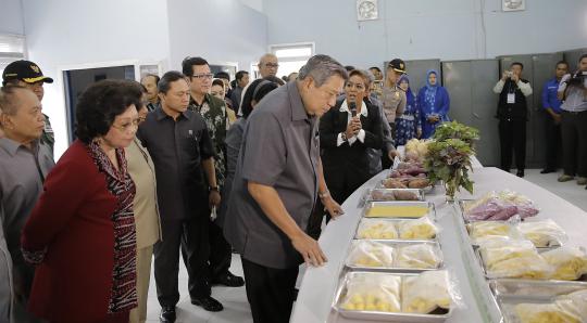 SBY tinjau pabrik ubi Naruto di Kuningan