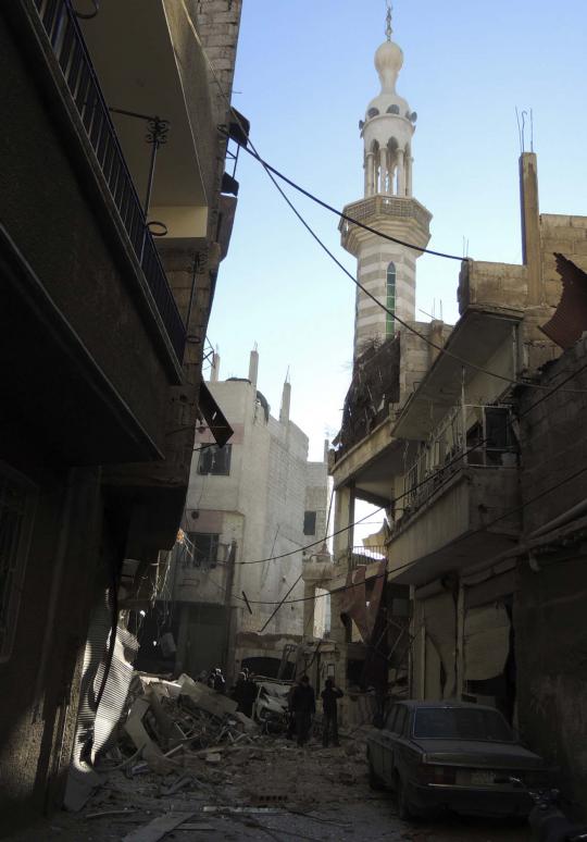 Kejamnya Bashar al-Assad bombardir masjid-masjid di Suriah