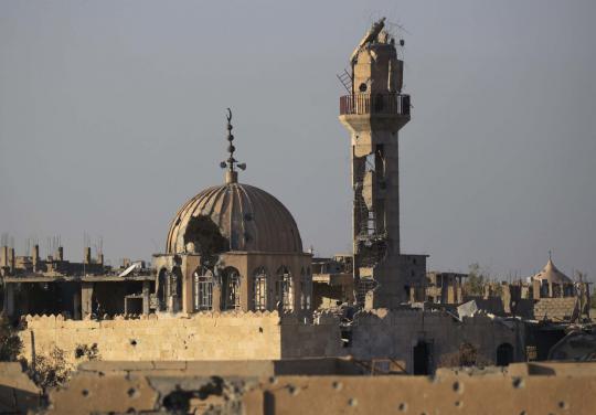 Kejamnya Bashar al-Assad bombardir masjid-masjid di Suriah