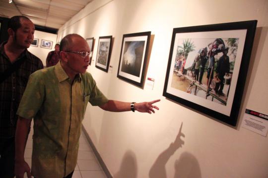 Pramono Edhie kunjungi pameran foto 'Jakarta Berharap'