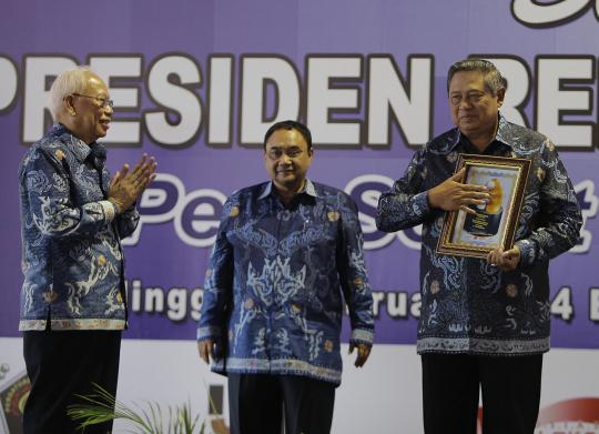Presiden SBY terima penghargaan 