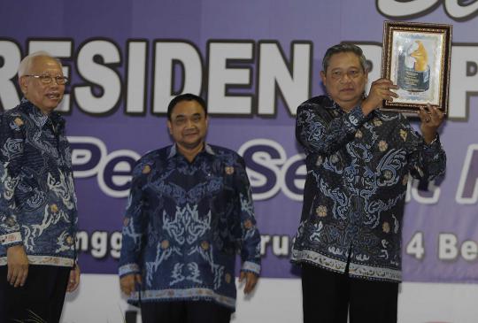 Presiden SBY terima penghargaan 