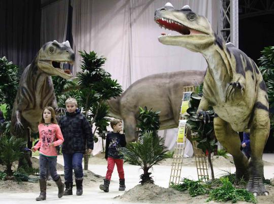 Asyiknya berkunjung ke pameran World of Dinosaurs di Austria