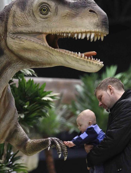 Asyiknya berkunjung ke pameran World of Dinosaurs di Austria