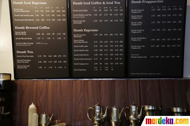 Foto : Buka di Los Angeles, kedai kopi ini parodikan 