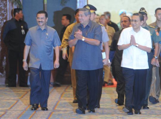 SBY buka Rakornas pemantapan Pemilu 2014