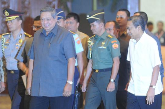 SBY buka Rakornas pemantapan Pemilu 2014