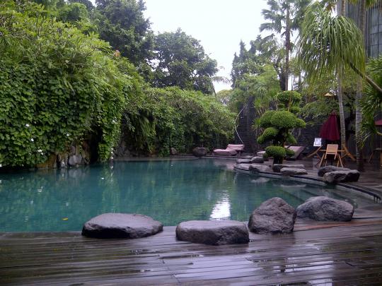 Mewahnya Vila Sentosa tempat Corby menginap di Bali