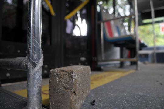 Ini kondisi 4 BKTB yang diamuk puluhan sopir angkot