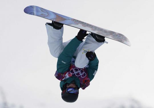 Aksi memukau skater es dunia di Olimpiade Musim Dingin Sochi