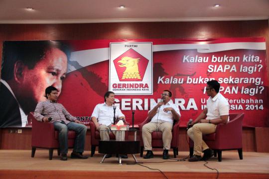 Pemutaran perdana film dokumenter Prabowo di Kantor Gerindra