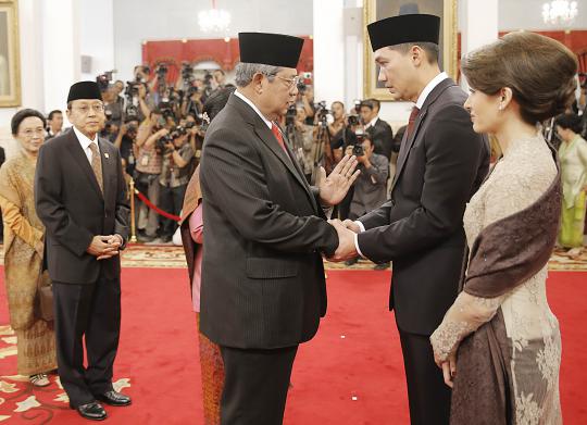 SBY lantik Muhammad Lutfi jadi Mendag baru