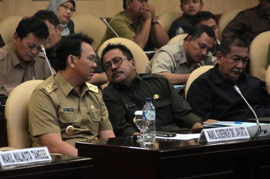 Ahok, Rano, dan Deddy Mizwar ragukan rancangan UU megapolitan