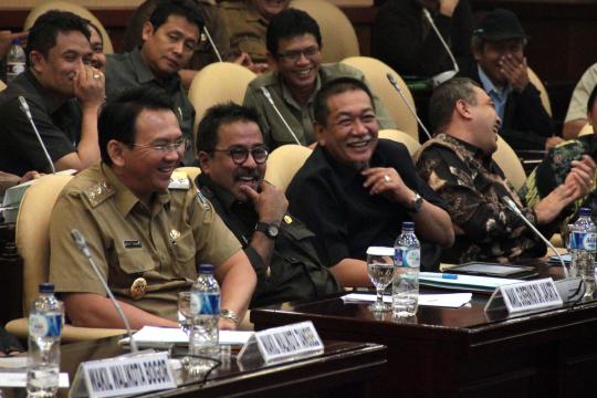 Ahok, Rano, dan Deddy Mizwar ragukan rancangan UU megapolitan