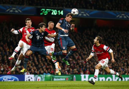 Bayern bungkam Arsenal 2-0 di Emirates