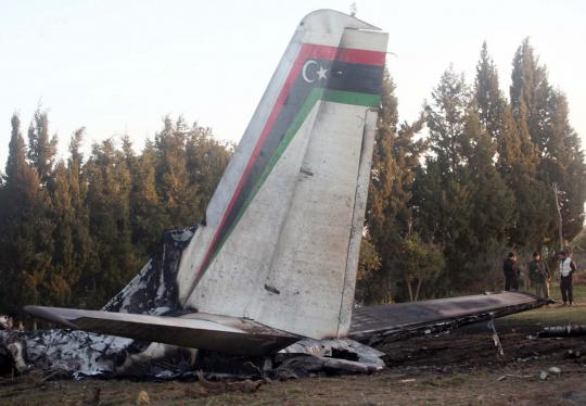 Pesawat militer Libya jatuh di Tunisia, seluruh penumpang tewas