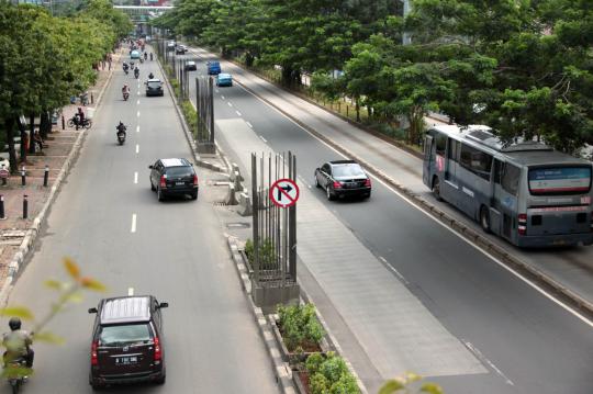 Ini tiang monorail yang dituding PT JM di-mark up Adhi Karya