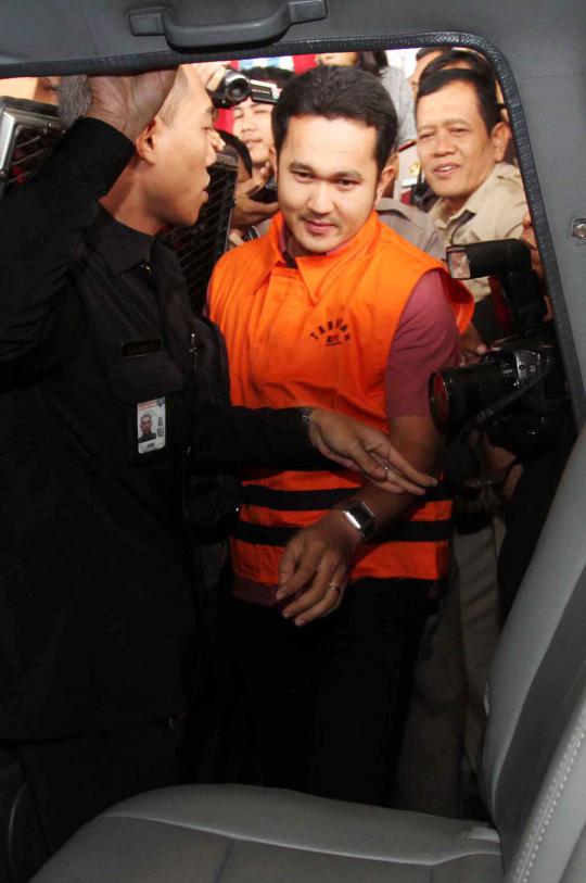 Beri kesaksian palsu, mantan ajudan Rusli Zainal ditahan KPK