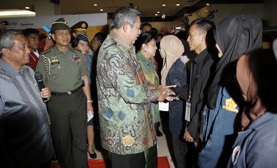 SBY silaturahmi mahasiswa Bidikmisi berprestasi