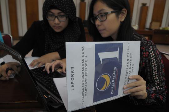 NasDem serahkan laporan dana kampanye ke KPU