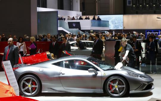 Ganasnya perang supercar di Geneva Motor Show 2014