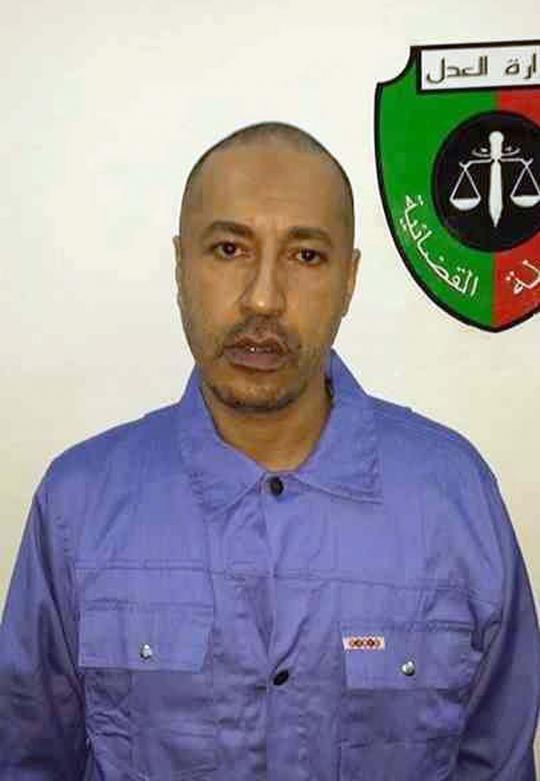Diserahkan ke Libya, putra Muammar Qaddafi ditahan dan digunduli